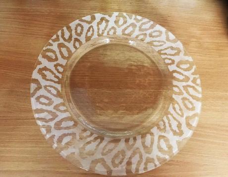 Starý vianočný veľký podnos, 