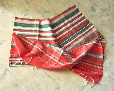 Naturálny prehoz/podložka na opaľovanie, 