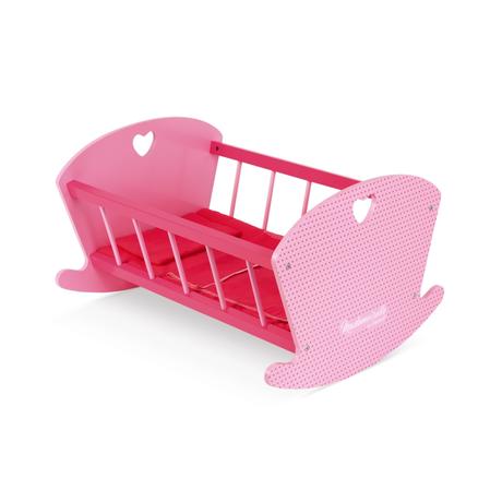 Janod drevená kolíska pre bábiky mademoiselle rock, 