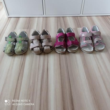 Detské sandálky pre dievčatko, protetika,25