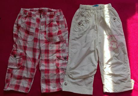 Trištvrťové nohavice, 140