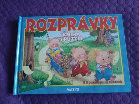 Kniha rozprávok s puzzle,