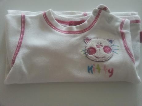 Tričko s mačičkou zn. babykap, 80