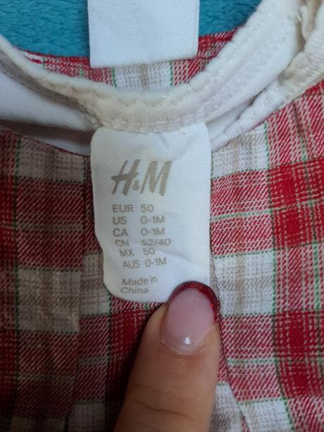 Súprava body + šaty, h&m,50