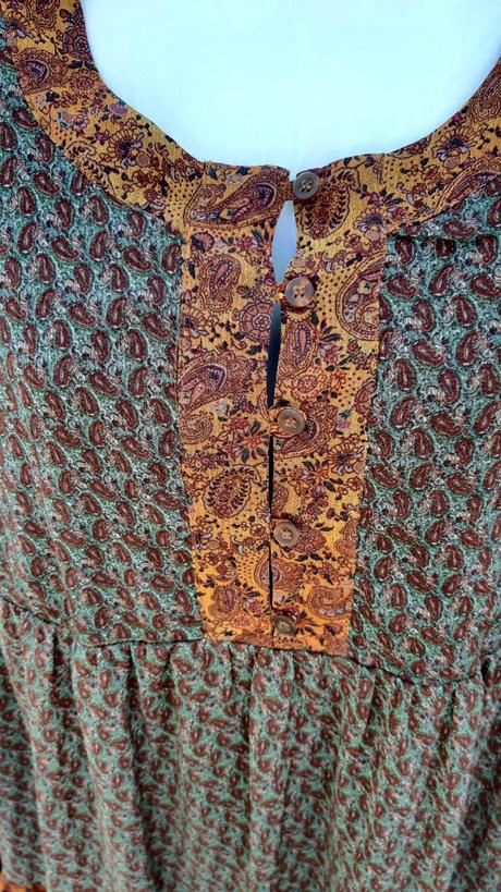 Boho šaty, pull&bear,s