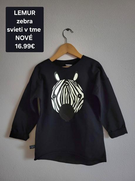 Lemur zebra svieti v tme  nové  16.99e, 104