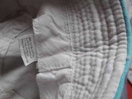 Klobúčiky letné rôzne veľkosti od 46 do 52cm obvod, rada,<50