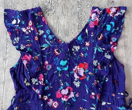 Fialové letné šaty, yessica,46