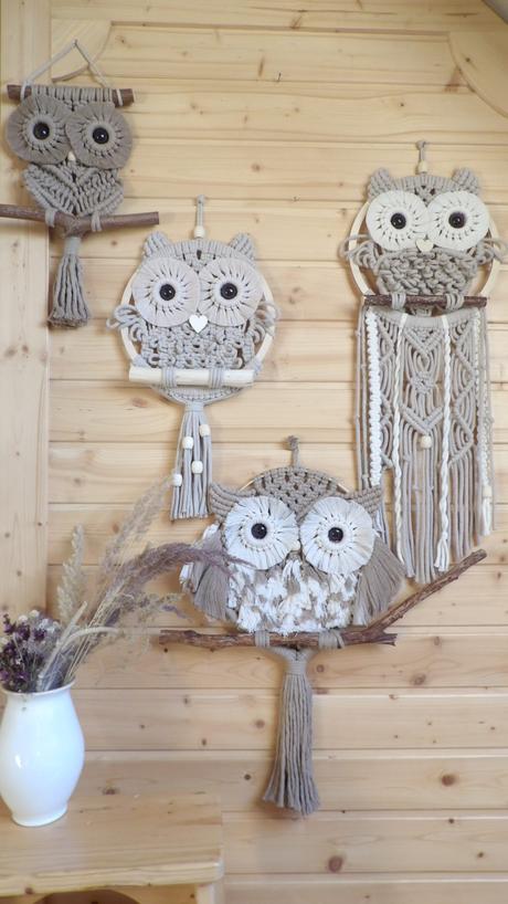 Sova pletená "lapacsnov", 