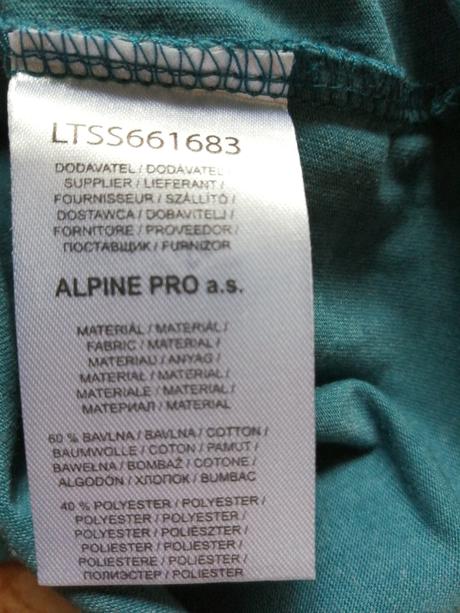 Dámske tričko, alpine pro,xxl