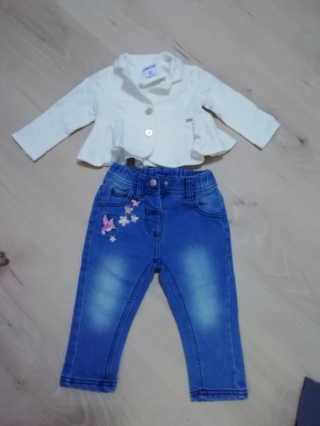 Jeginky a sačko peplum pre babo 74 na 6-9 mes, 74