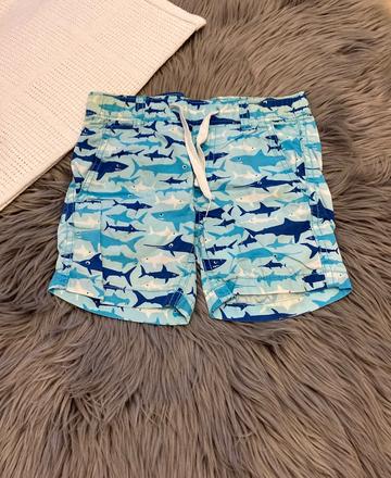 Chlapčenské šortky so žralokmi h&m (98), h&m,98
