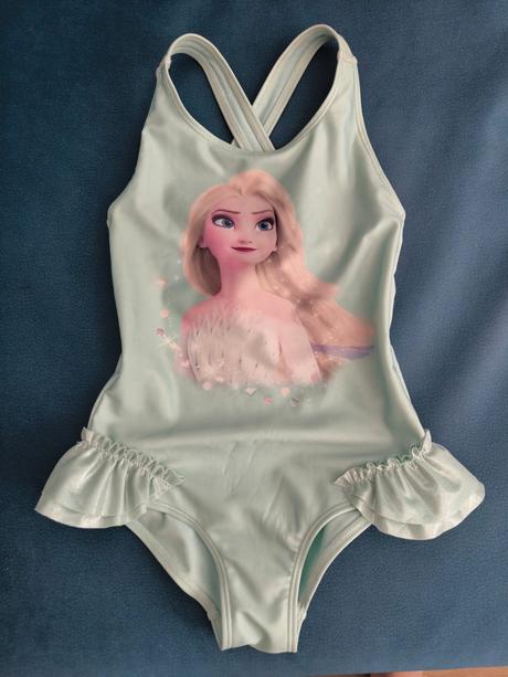 Dievcenske plavky frozen, h&m,116