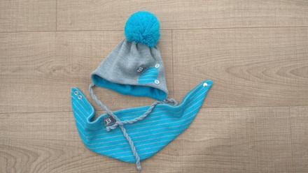 Čiapočka+nákrčník, ajs,62