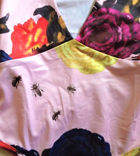 Floral body - top  vel. s, s / xs