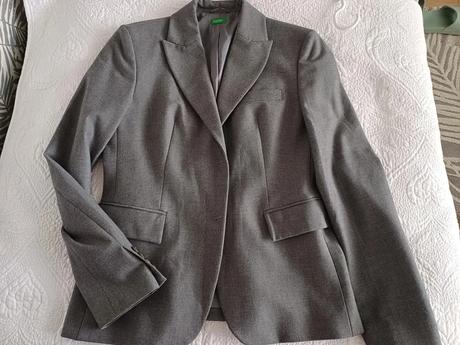 Krásne nadčasové sako benetton, č.m, benetton,m