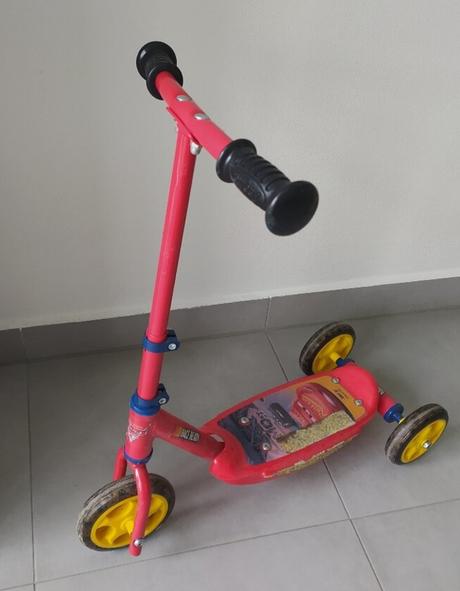 Detská kolobežka mcqueen, 
