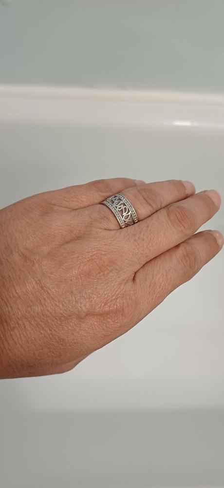 Strieborný prsteň 925, 