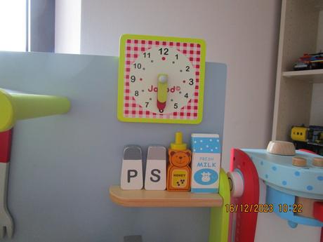 Detská drevená kuchynka janod s príslušenstvom, 
