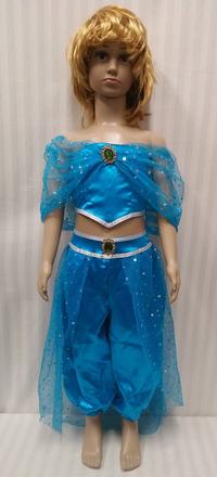 2 dielny orientálny kostým jasmina 92-104, 2-4 rok,