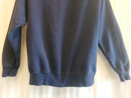 Tmavo modrá mikina, fruit of the loom, 158-164 cm, 164