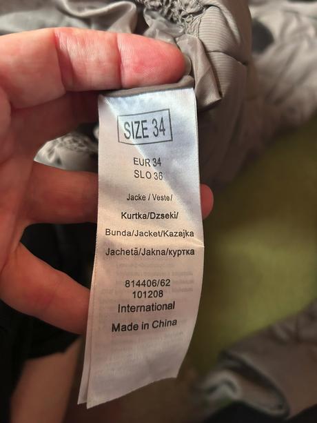 Dlhšia zimná bunda veľ. 34, orsay,34