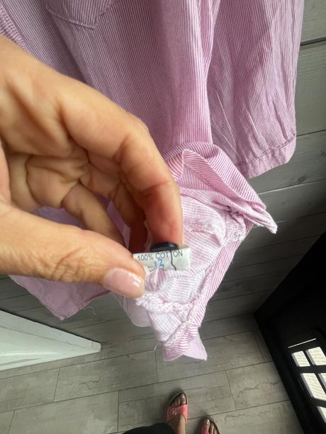 Romantická predĺžená košieľka s vreckami, s