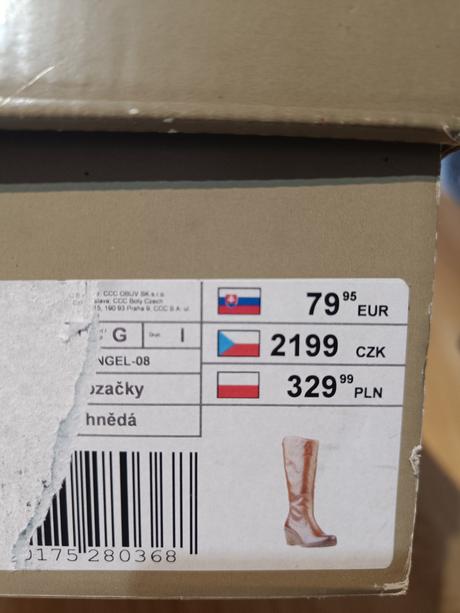 Kožené čižmy lasocki ccc, lasocki,36