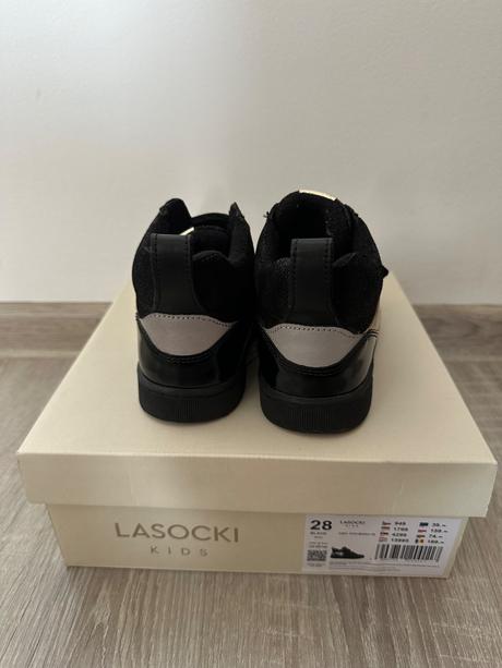 Dievčenské kožené topánky lasocki, lasocki,28