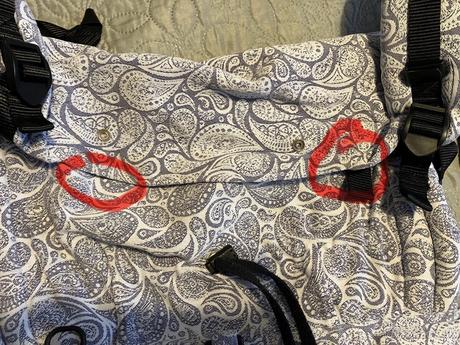 Šatkový ergonomický nosič bimbi, bimbi