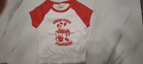 Tričká crop top, h&m,134