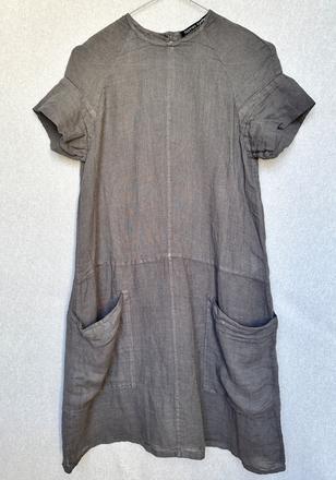 Šaty s ľanom, xs