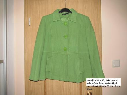 Zelený kabát v.42, 42