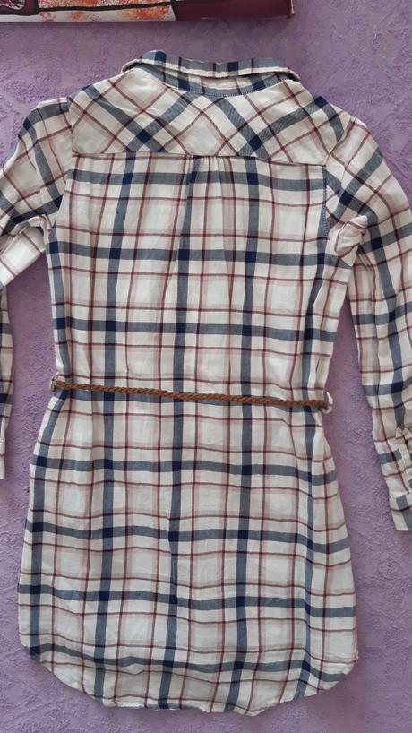 Košelové šaty, h&m,128