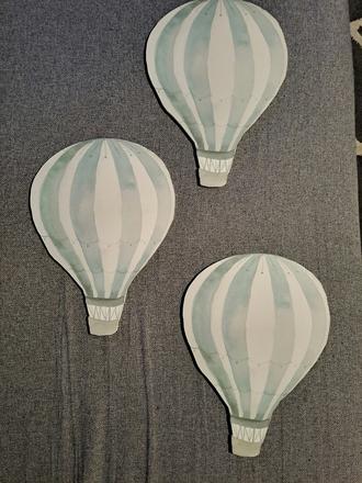 Dekorácia na syenu - 3x balón, 