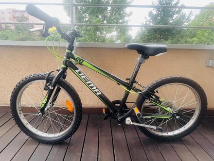 Bicykel dema cierno zelena velkost 20, dema,20