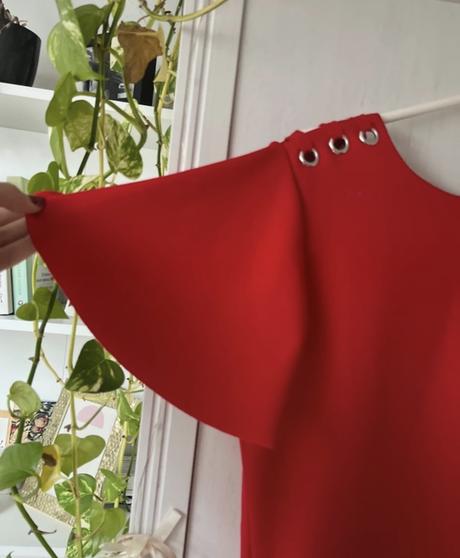 Červené šaty na vianoce, reserved,s