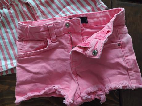 2x riflové kraťasy, mango,110