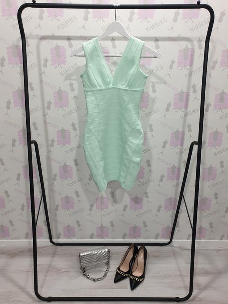 Bella barnet bandážové šaty xs/s, xs