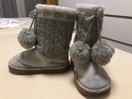 Cizmicky pre dievcatko, semis/strik, vel.28/29, h&m,28