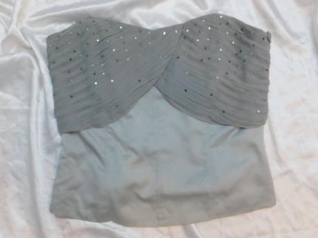 Slavnostny korzetovy satenovy top, george,40