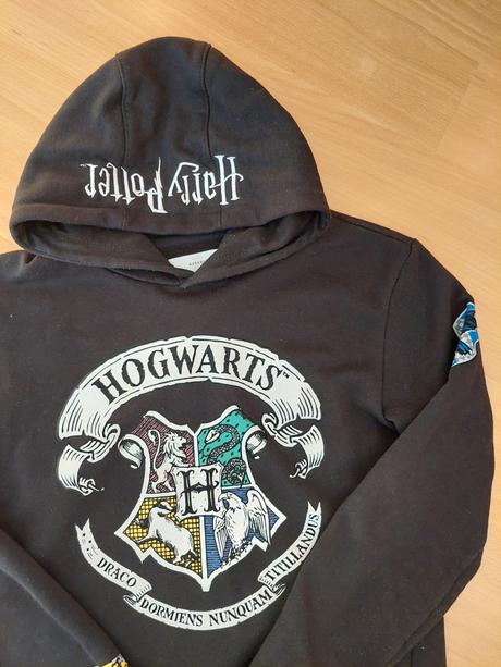 Čierna mikina harry potter, reserved,164