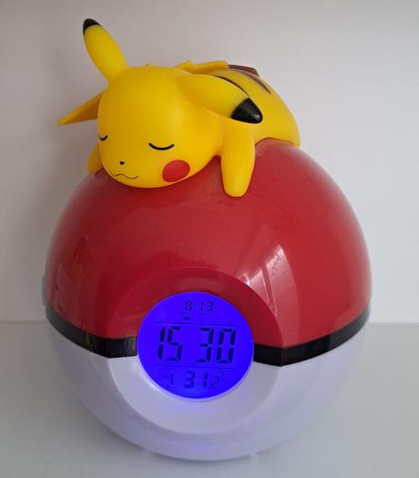Pokémon lampa 3v1 pikachu pokéball, 