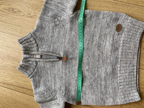Svetrik na zips veľmi pekný, h&m,98