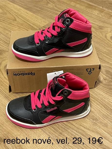 Tenisky reebok nove, reebok,29