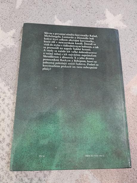 Retro kniha tmht hrdinovia z podsvetia (1991), 