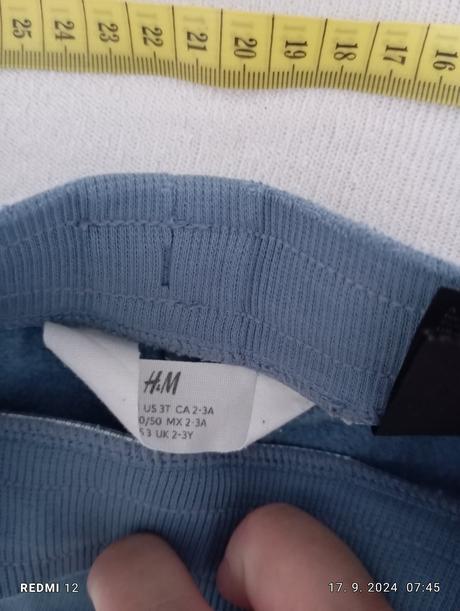 Tepláky, h&m,98