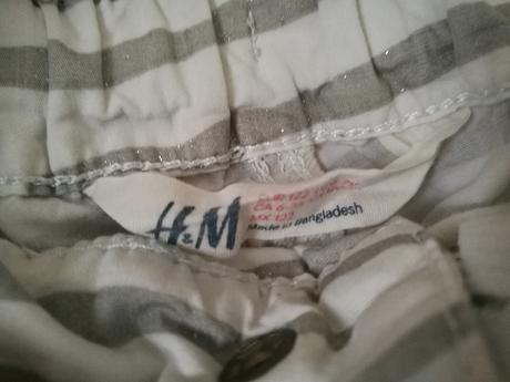 Dievčenské šortky, h&m,122