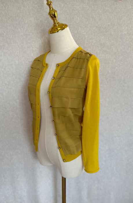 J. crew elegantný nadčasový sveter - merino+hodváb, xs
