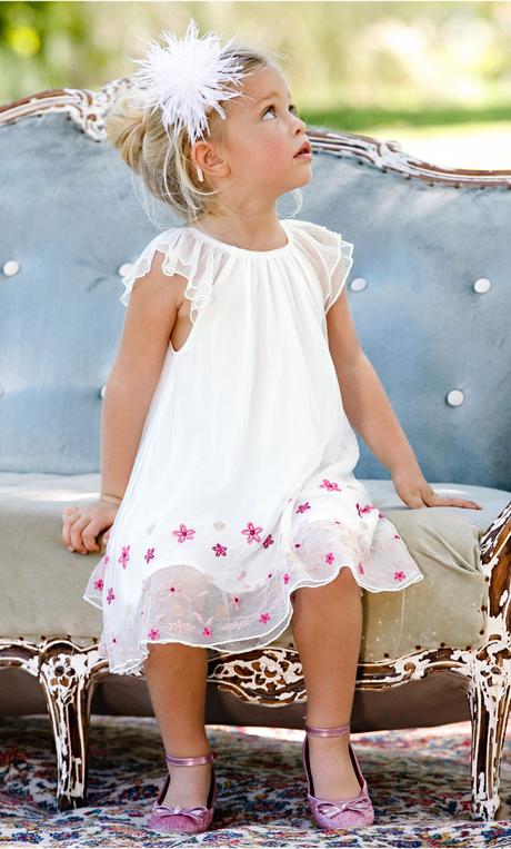 Tylové šaty s kvietkami, bonprix,134